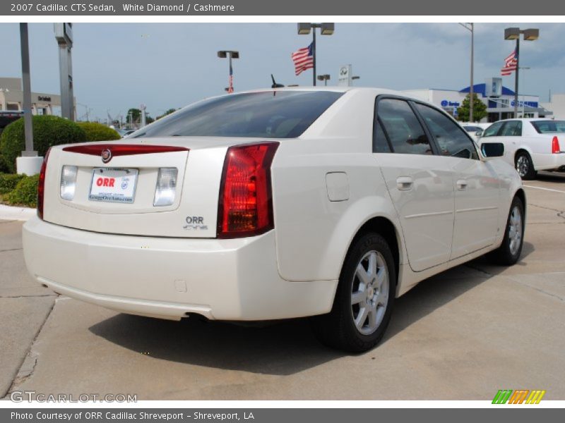 White Diamond / Cashmere 2007 Cadillac CTS Sedan