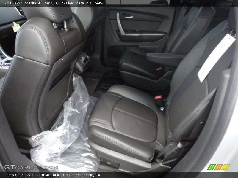 Quicksilver Metallic / Ebony 2011 GMC Acadia SLT AWD