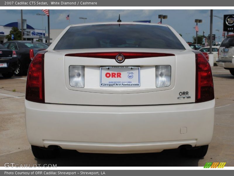 White Diamond / Cashmere 2007 Cadillac CTS Sedan