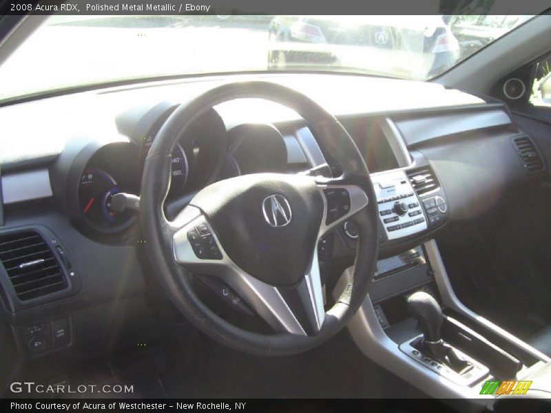 Polished Metal Metallic / Ebony 2008 Acura RDX
