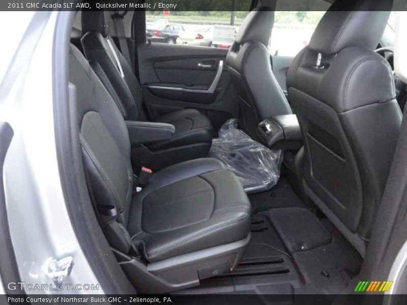 Quicksilver Metallic / Ebony 2011 GMC Acadia SLT AWD