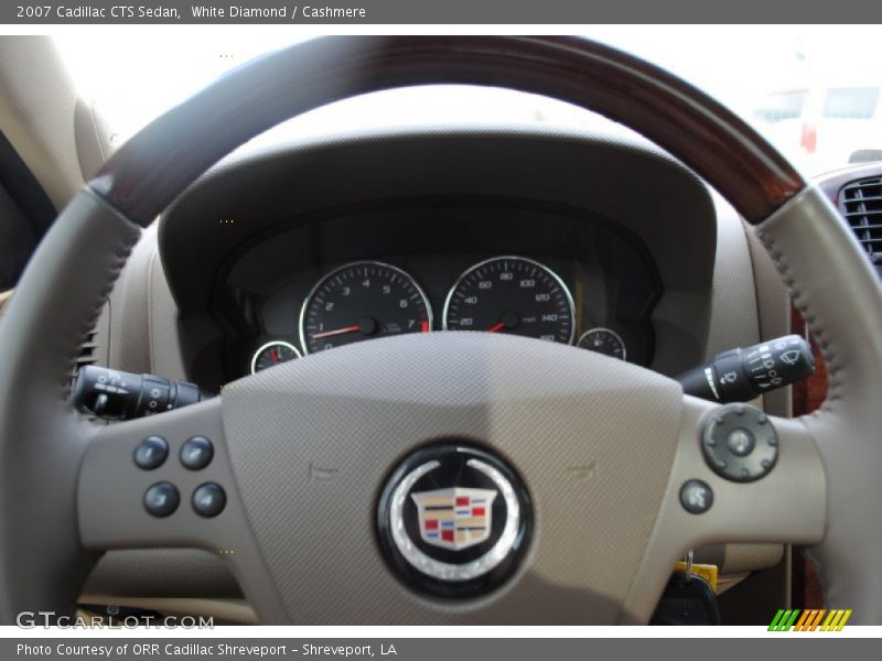 White Diamond / Cashmere 2007 Cadillac CTS Sedan