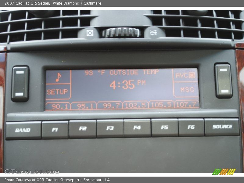White Diamond / Cashmere 2007 Cadillac CTS Sedan