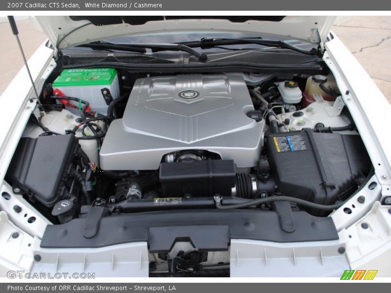 White Diamond / Cashmere 2007 Cadillac CTS Sedan