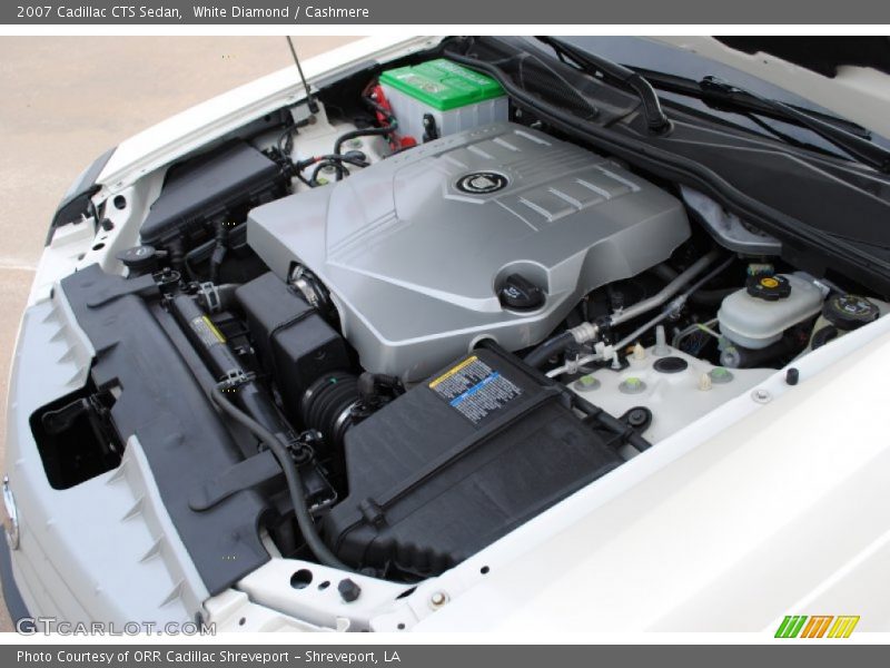 White Diamond / Cashmere 2007 Cadillac CTS Sedan