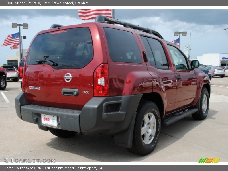 Red Brawn / Steel/Graphite 2008 Nissan Xterra X