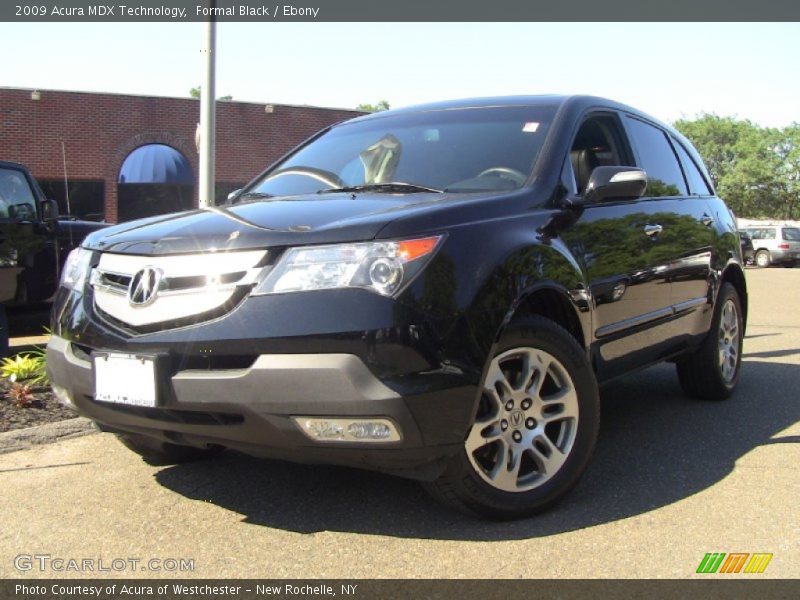 Formal Black / Ebony 2009 Acura MDX Technology