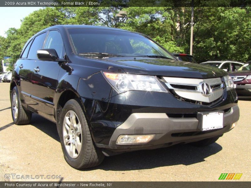 Formal Black / Ebony 2009 Acura MDX Technology