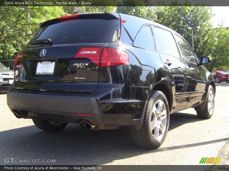 Formal Black / Ebony 2009 Acura MDX Technology