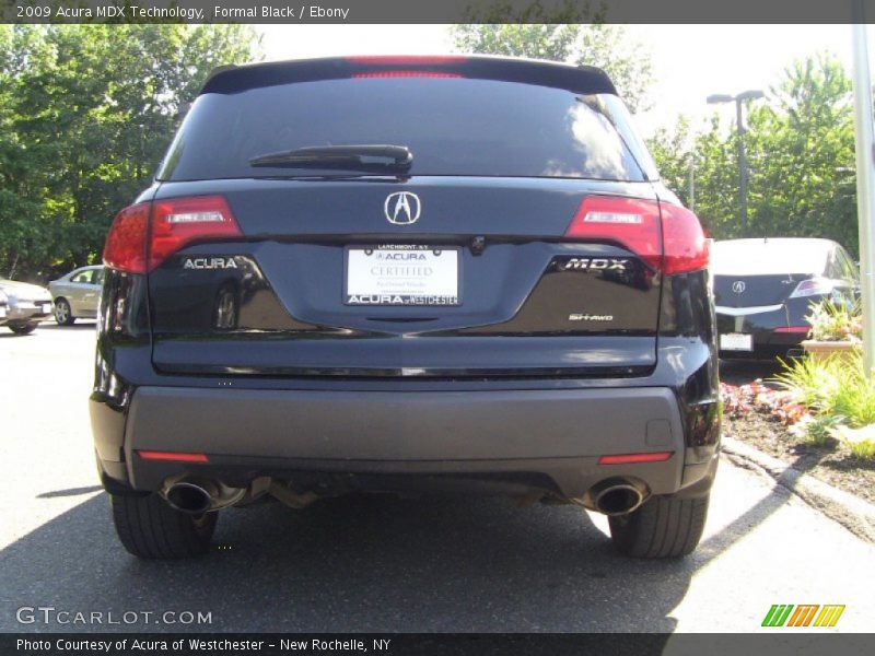 Formal Black / Ebony 2009 Acura MDX Technology