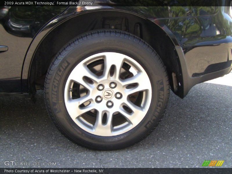 Formal Black / Ebony 2009 Acura MDX Technology