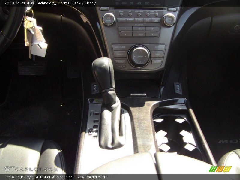 Formal Black / Ebony 2009 Acura MDX Technology