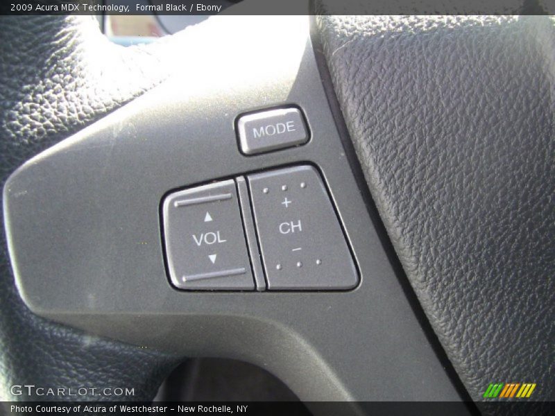Formal Black / Ebony 2009 Acura MDX Technology