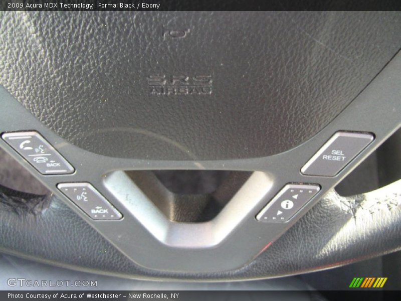 Formal Black / Ebony 2009 Acura MDX Technology