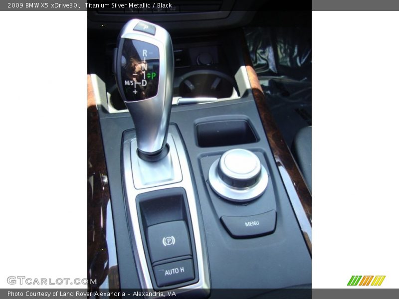 Titanium Silver Metallic / Black 2009 BMW X5 xDrive30i