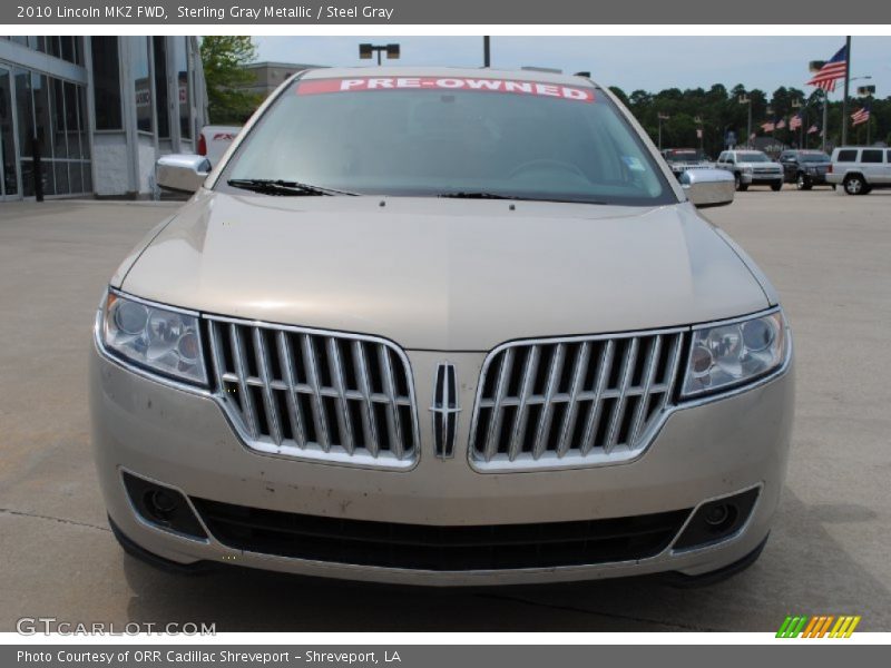 Sterling Gray Metallic / Steel Gray 2010 Lincoln MKZ FWD