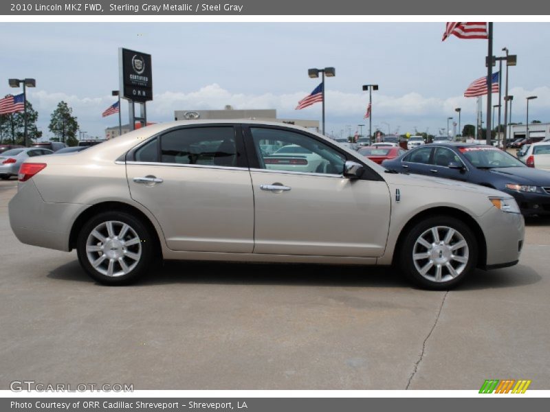 Sterling Gray Metallic / Steel Gray 2010 Lincoln MKZ FWD