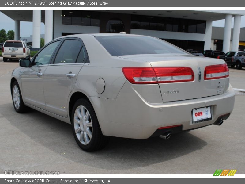 Sterling Gray Metallic / Steel Gray 2010 Lincoln MKZ FWD