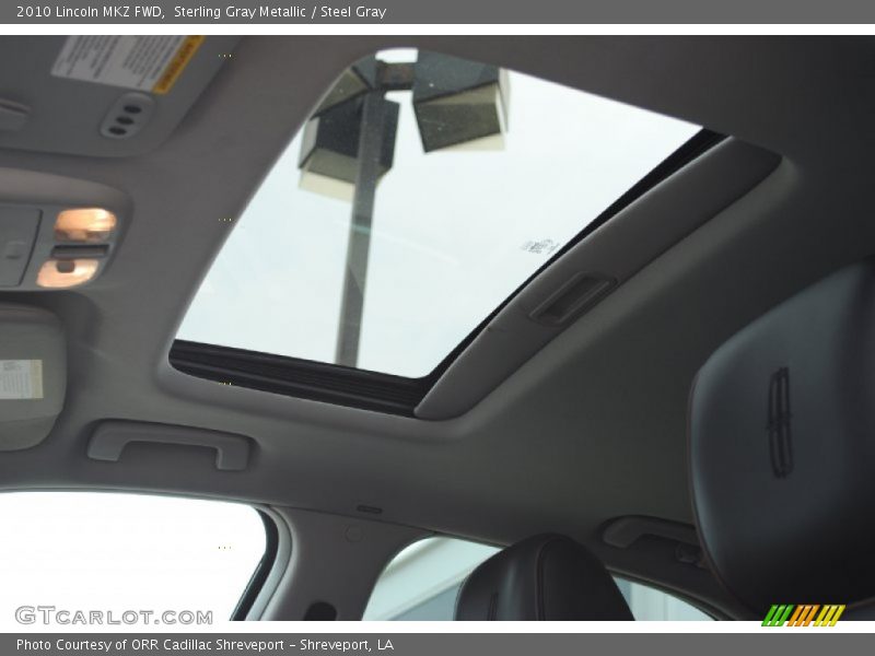 Sterling Gray Metallic / Steel Gray 2010 Lincoln MKZ FWD
