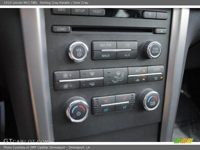 Sterling Gray Metallic / Steel Gray 2010 Lincoln MKZ FWD