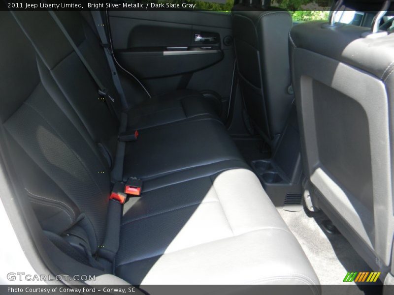 Bright Silver Metallic / Dark Slate Gray 2011 Jeep Liberty Limited