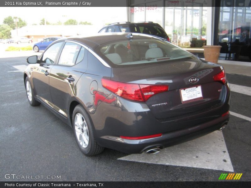 Platinum Graphite / Gray 2011 Kia Optima LX