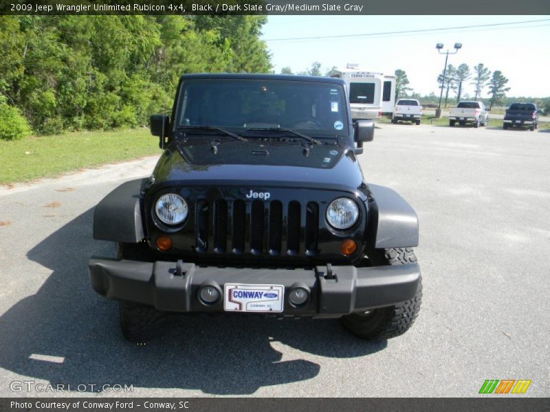 Black / Dark Slate Gray/Medium Slate Gray 2009 Jeep Wrangler Unlimited Rubicon 4x4