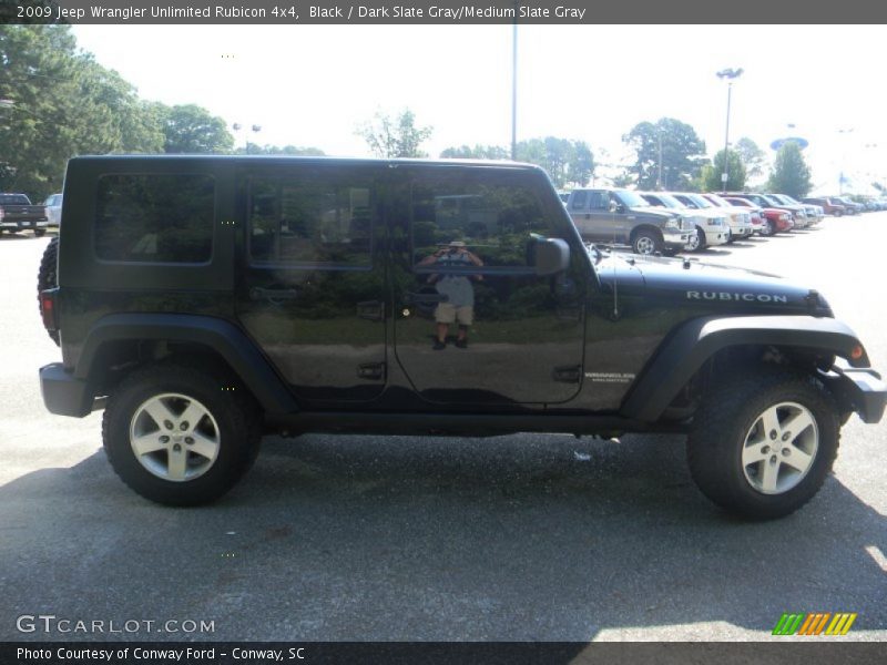 Black / Dark Slate Gray/Medium Slate Gray 2009 Jeep Wrangler Unlimited Rubicon 4x4