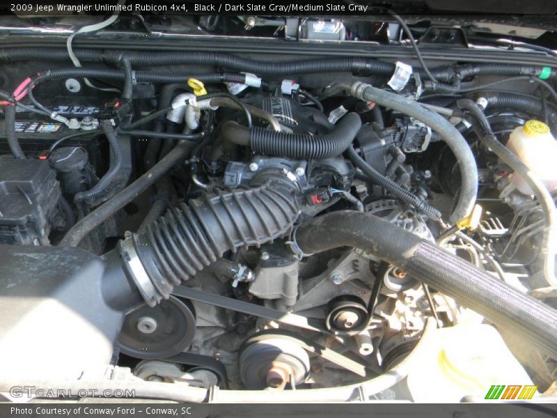 Black / Dark Slate Gray/Medium Slate Gray 2009 Jeep Wrangler Unlimited Rubicon 4x4