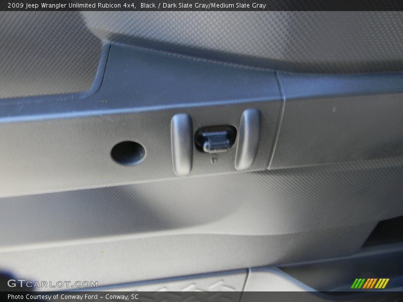Black / Dark Slate Gray/Medium Slate Gray 2009 Jeep Wrangler Unlimited Rubicon 4x4