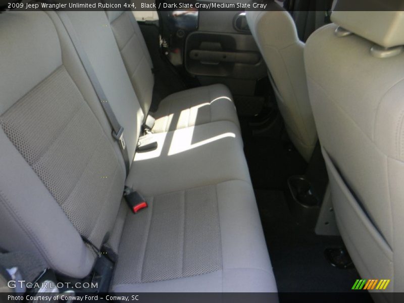 Black / Dark Slate Gray/Medium Slate Gray 2009 Jeep Wrangler Unlimited Rubicon 4x4