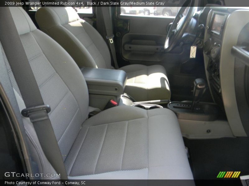 Black / Dark Slate Gray/Medium Slate Gray 2009 Jeep Wrangler Unlimited Rubicon 4x4