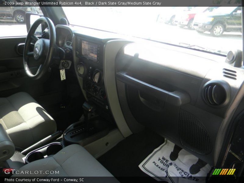 Black / Dark Slate Gray/Medium Slate Gray 2009 Jeep Wrangler Unlimited Rubicon 4x4