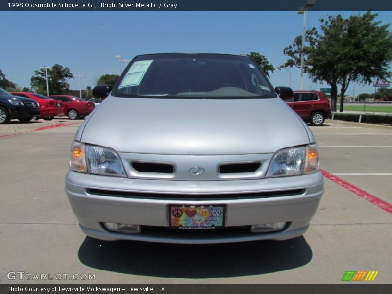 Bright Silver Metallic / Gray 1998 Oldsmobile Silhouette GL