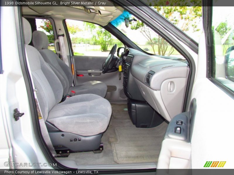 Bright Silver Metallic / Gray 1998 Oldsmobile Silhouette GL