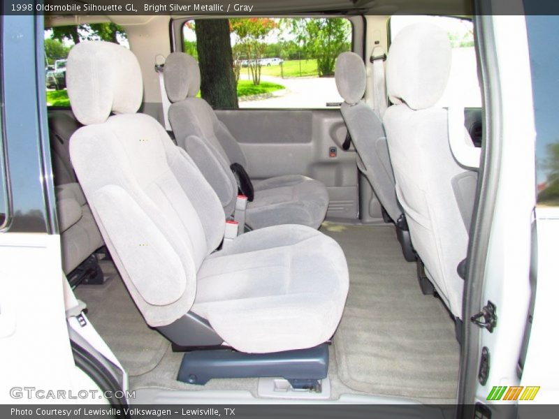 Bright Silver Metallic / Gray 1998 Oldsmobile Silhouette GL