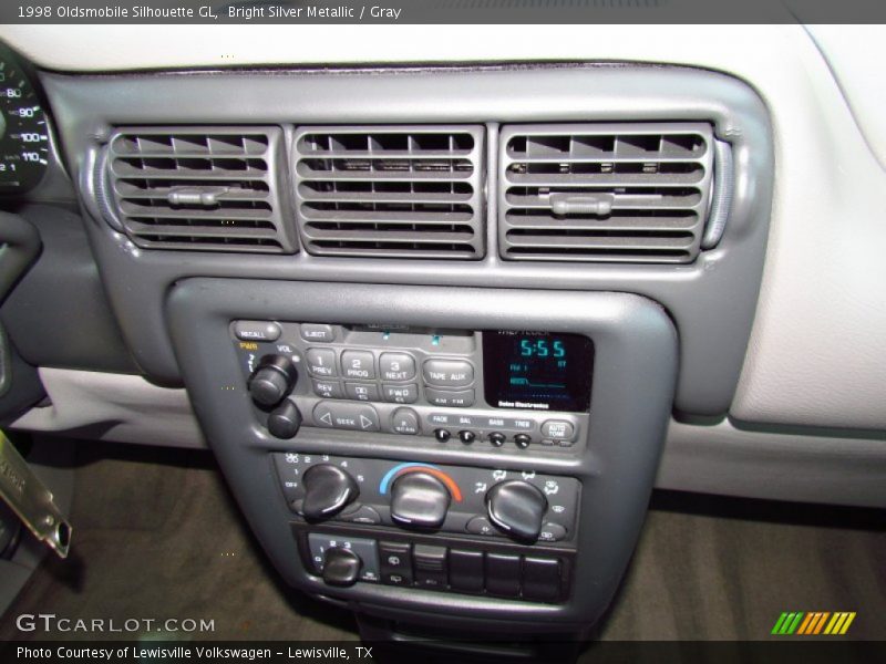 Bright Silver Metallic / Gray 1998 Oldsmobile Silhouette GL