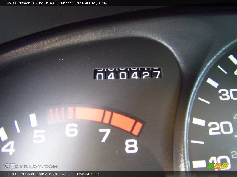 Bright Silver Metallic / Gray 1998 Oldsmobile Silhouette GL