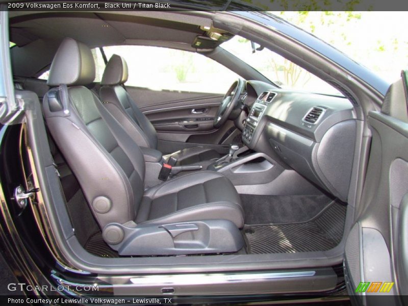 Black Uni / Titan Black 2009 Volkswagen Eos Komfort