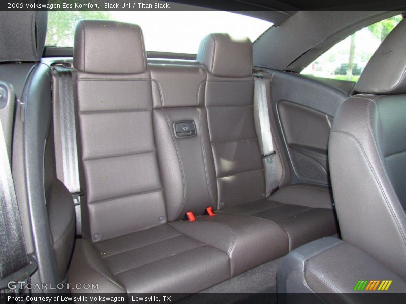 Black Uni / Titan Black 2009 Volkswagen Eos Komfort