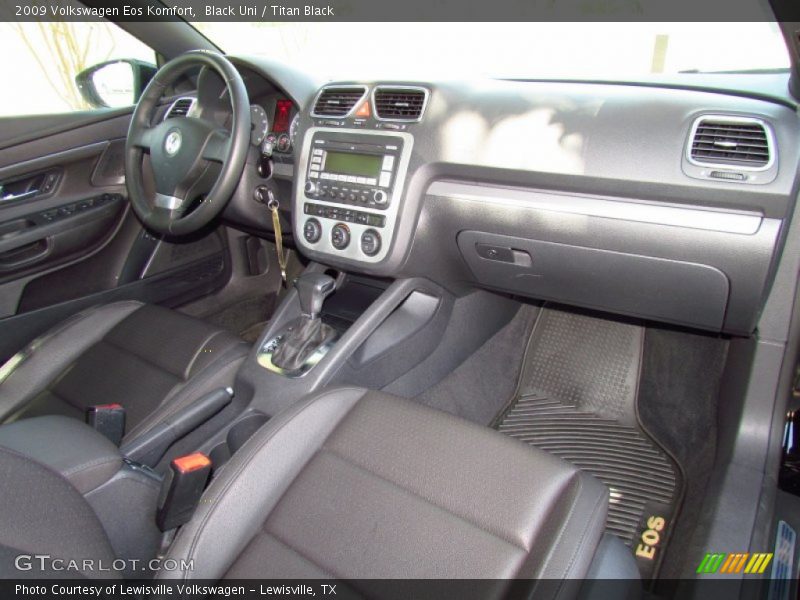Black Uni / Titan Black 2009 Volkswagen Eos Komfort
