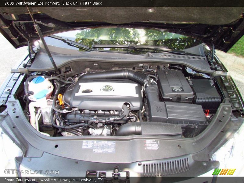 Black Uni / Titan Black 2009 Volkswagen Eos Komfort