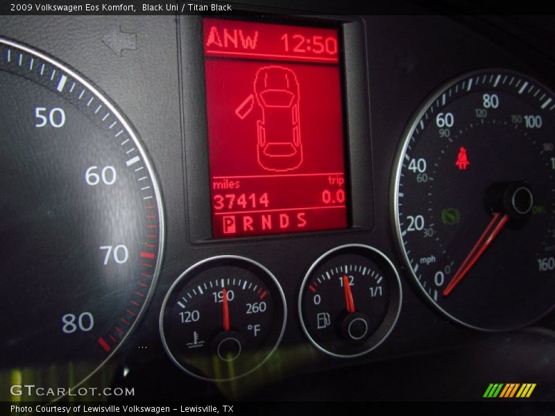 Black Uni / Titan Black 2009 Volkswagen Eos Komfort