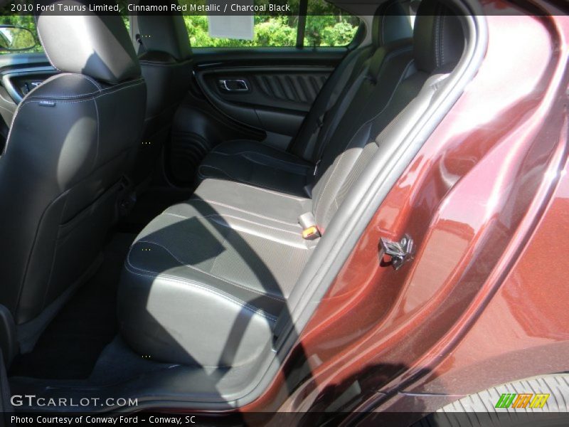 Cinnamon Red Metallic / Charcoal Black 2010 Ford Taurus Limited