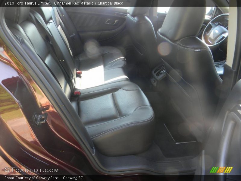 Cinnamon Red Metallic / Charcoal Black 2010 Ford Taurus Limited