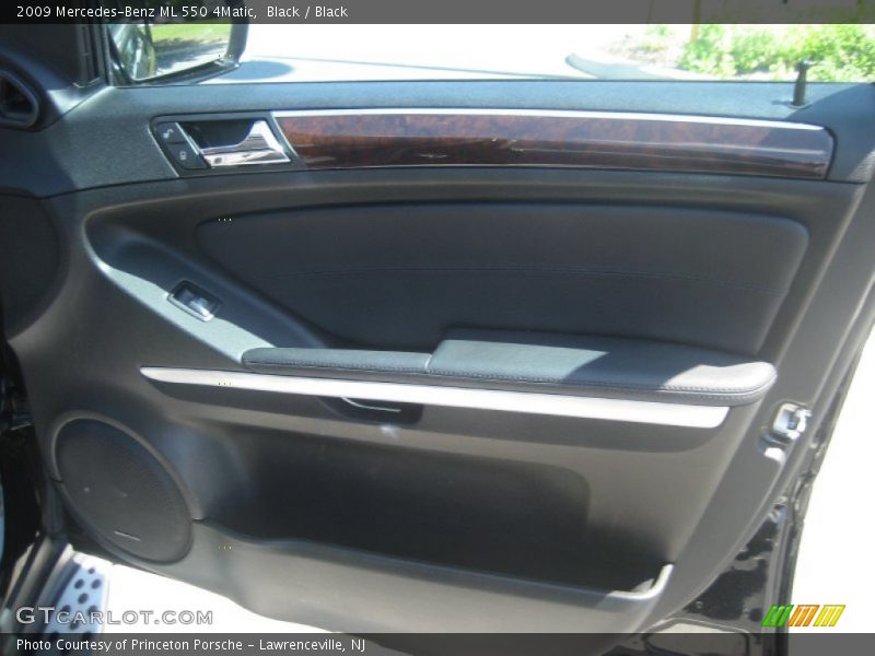 Black / Black 2009 Mercedes-Benz ML 550 4Matic