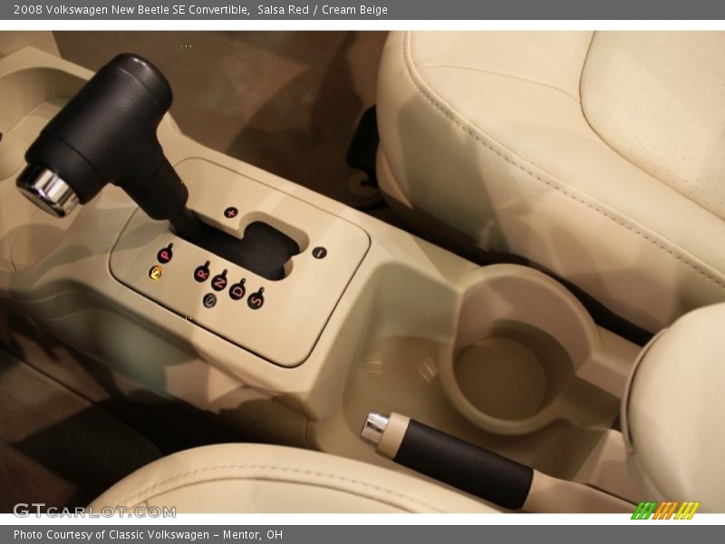 Salsa Red / Cream Beige 2008 Volkswagen New Beetle SE Convertible