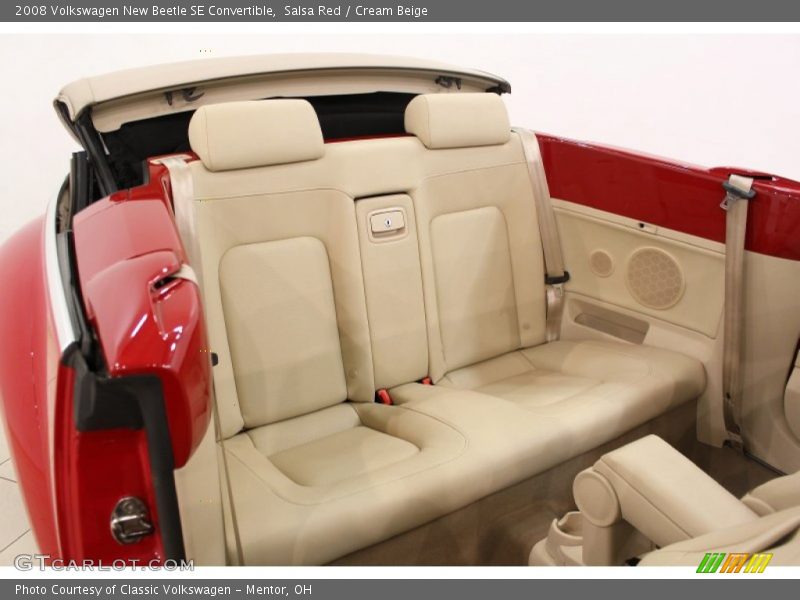 Salsa Red / Cream Beige 2008 Volkswagen New Beetle SE Convertible