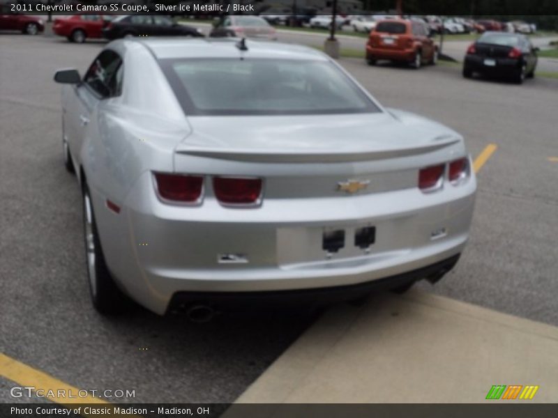 Silver Ice Metallic / Black 2011 Chevrolet Camaro SS Coupe