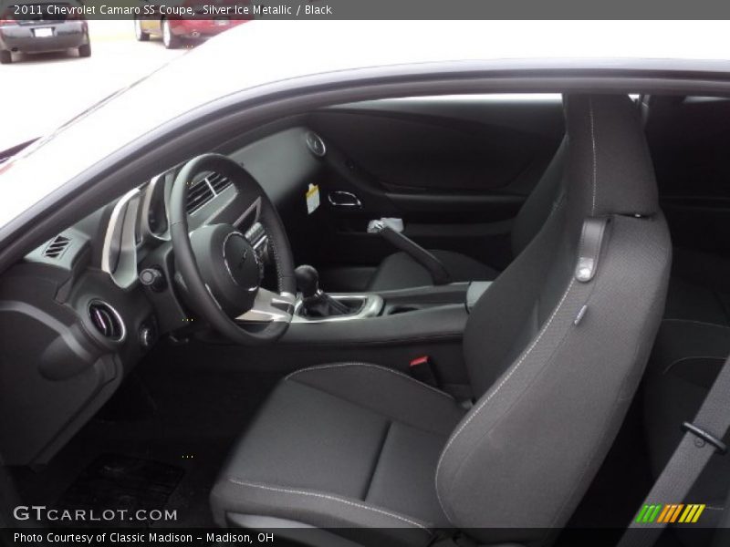 Silver Ice Metallic / Black 2011 Chevrolet Camaro SS Coupe